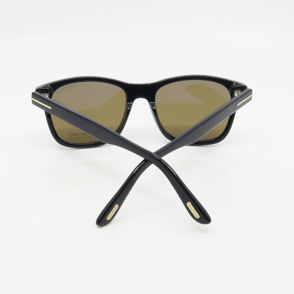 Tom Ford TF595 01J New Black/ Brown ERIC-02 Men's Sunglasses 55mm with defect - Picture 6 of 6